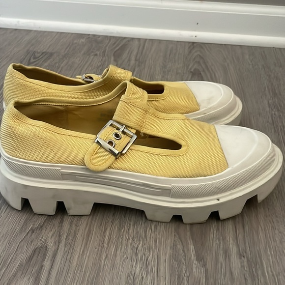 Free People Jeffrey Campbell Marley Mary Jane Platforms Size 10 - Picture 7 of 11